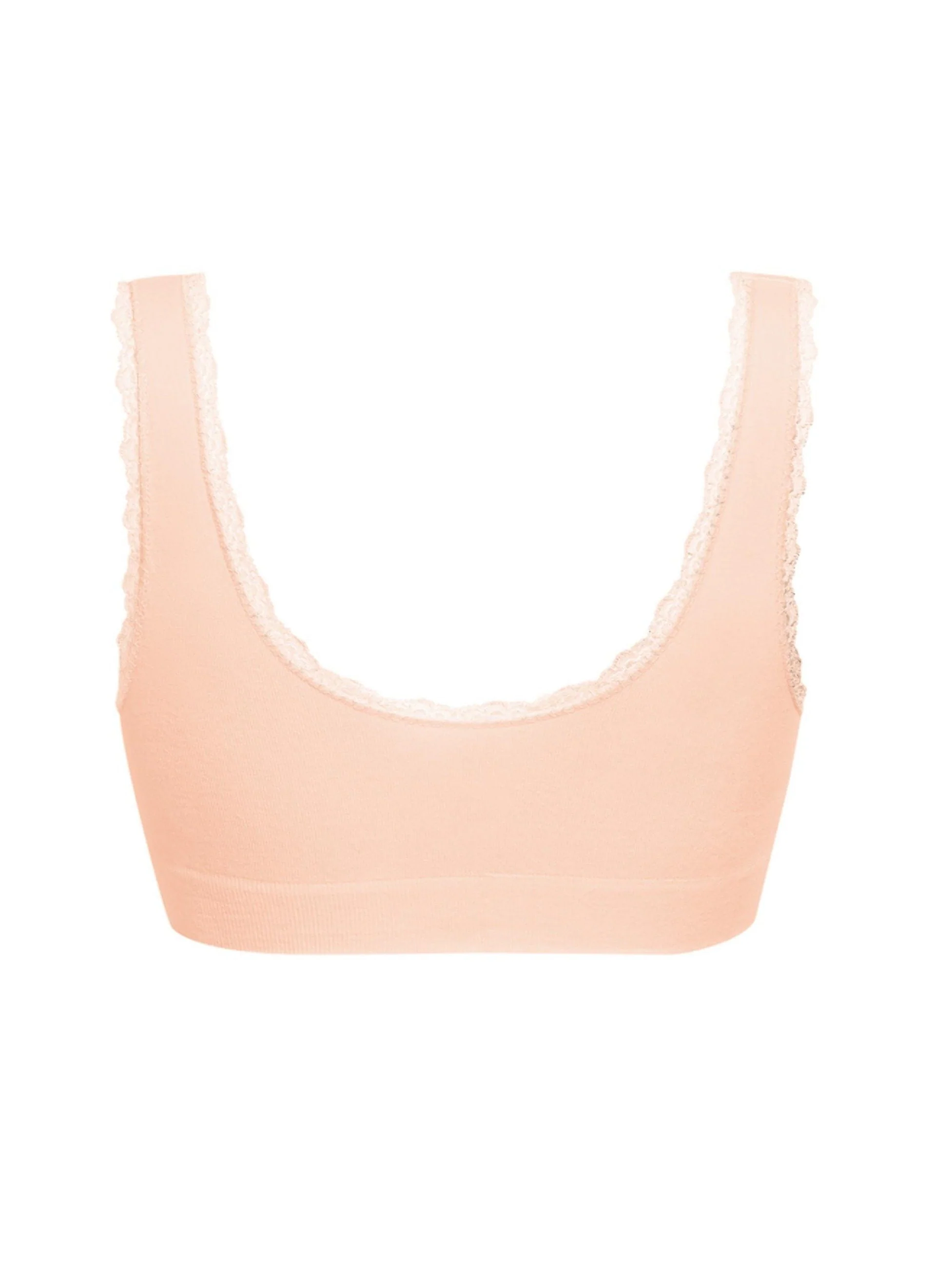 Amoena Kitty Wire Free Mastectomy Bra - Rose Nude - Image 4