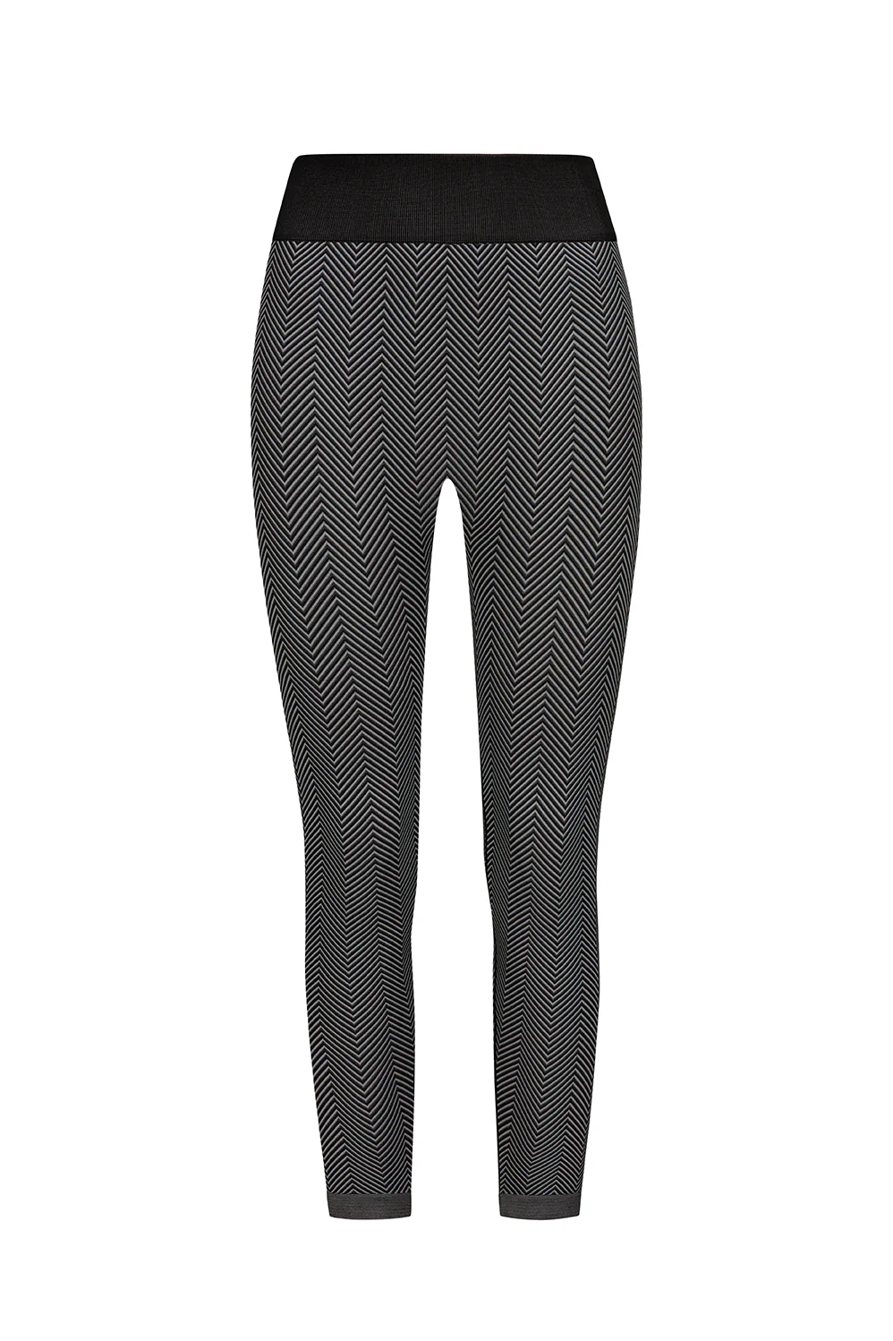 Amoena Liane Lymphoedema Leggings - Black/Grey - Image 5