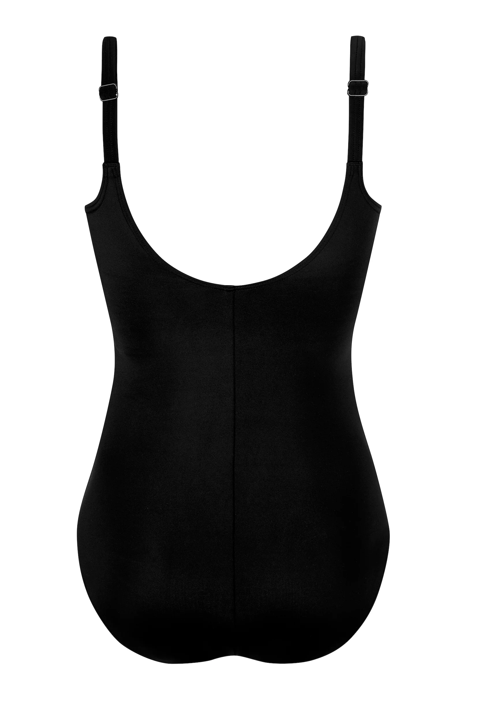 Amoena Manila Sarong Mastectomy Swimsuit - Black/White - Image 4