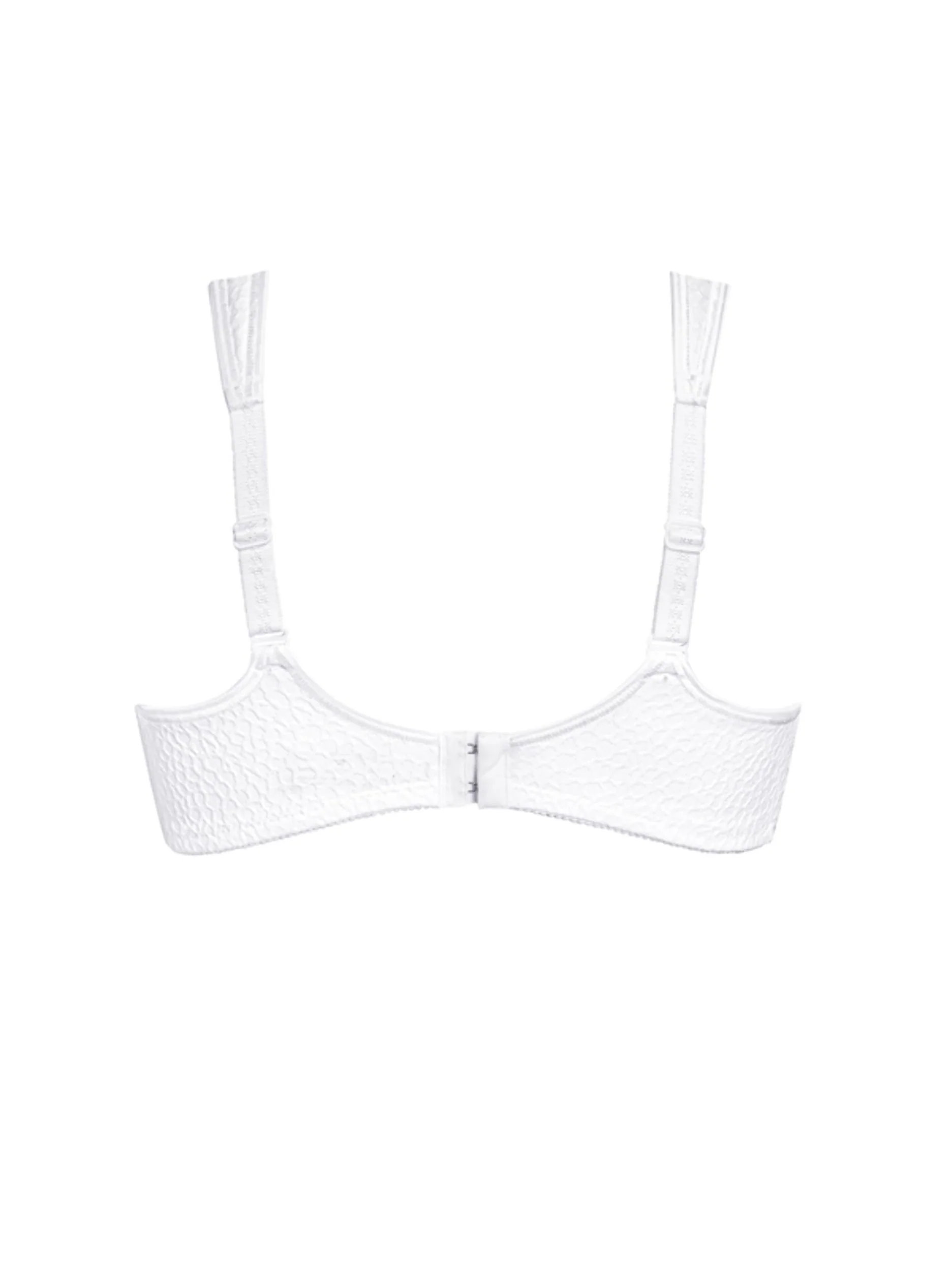 Amoena Mona Wire Free Mastectomy Bra - White - Image 5