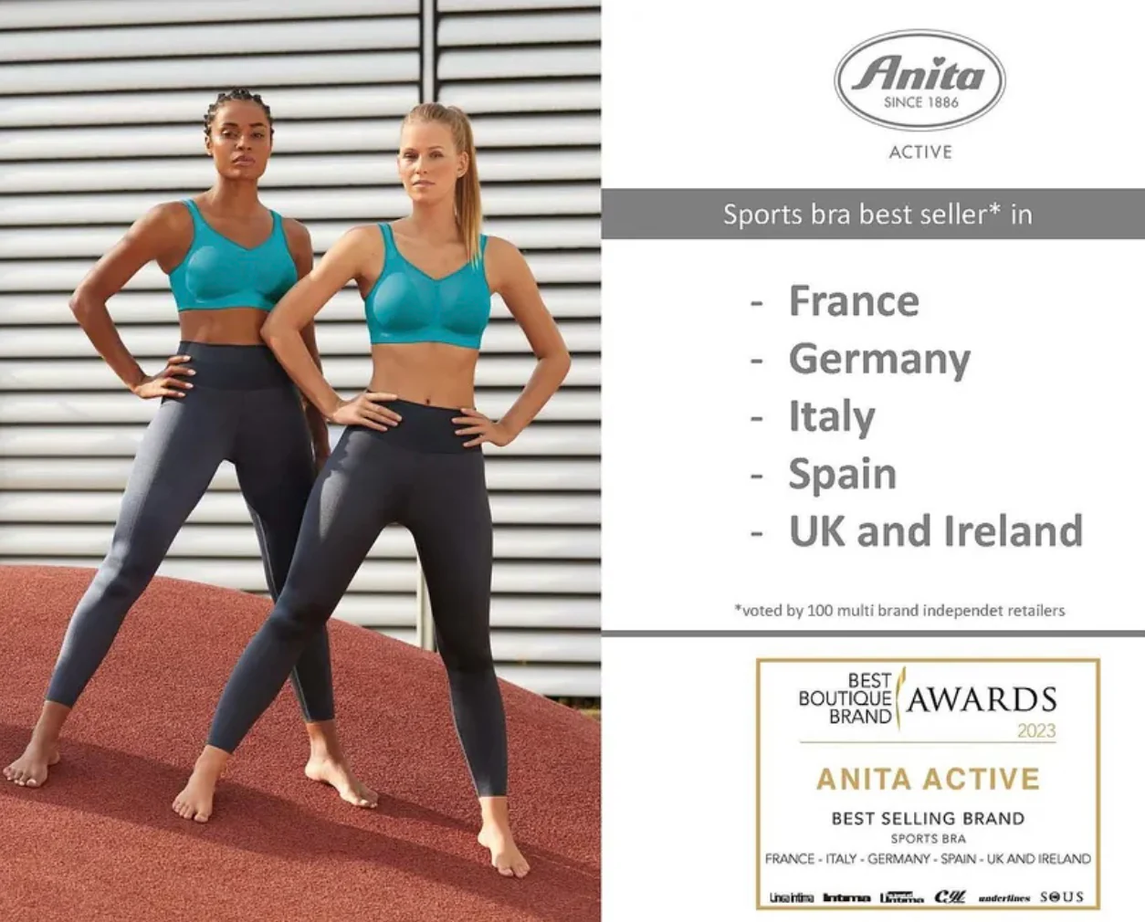 Anita Vivana Active Mastectomy Sports Bra - Deep Sand - Image 3