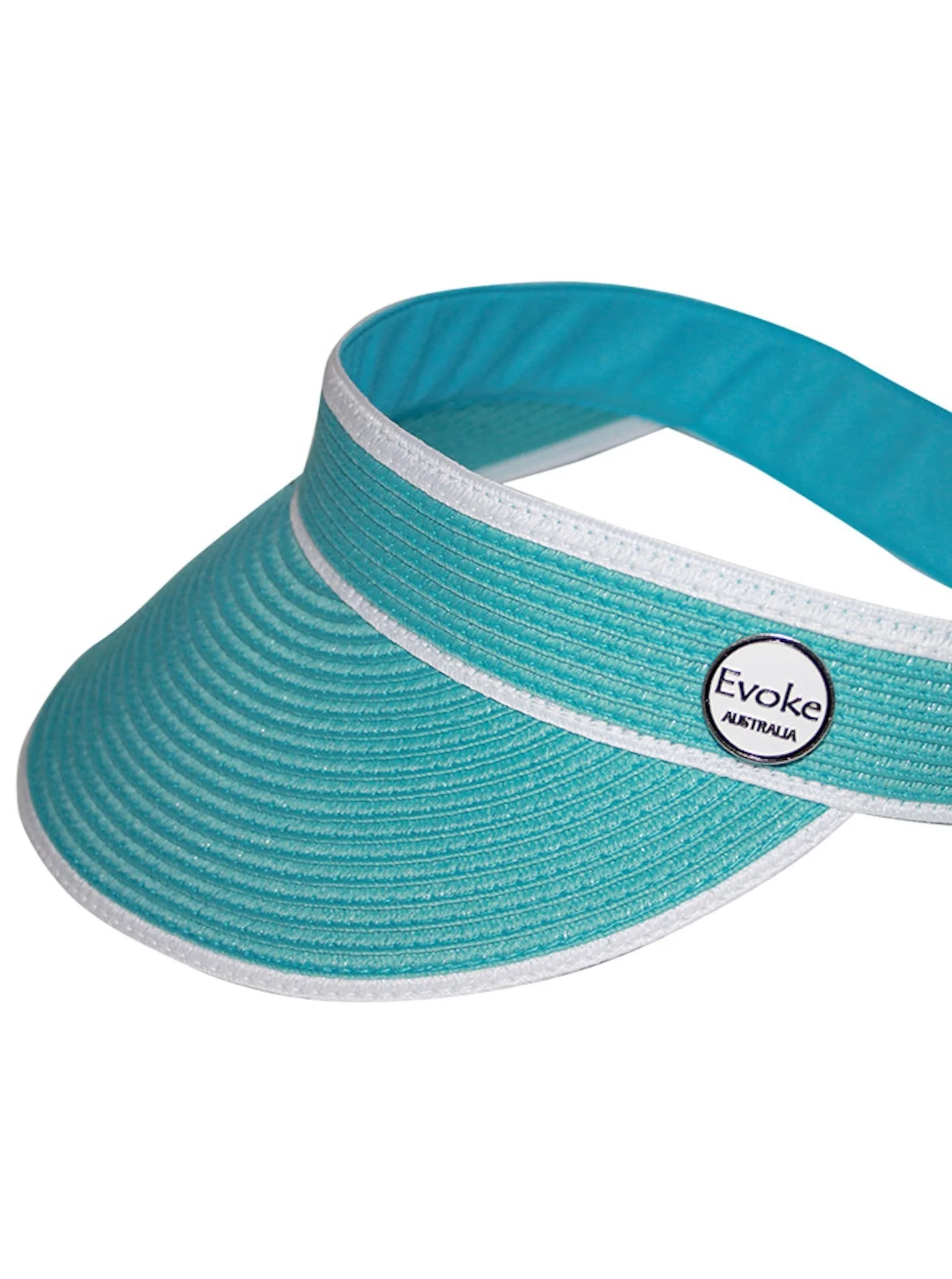 Evoke Pearl Golf Visor - Turquoise - Image 3