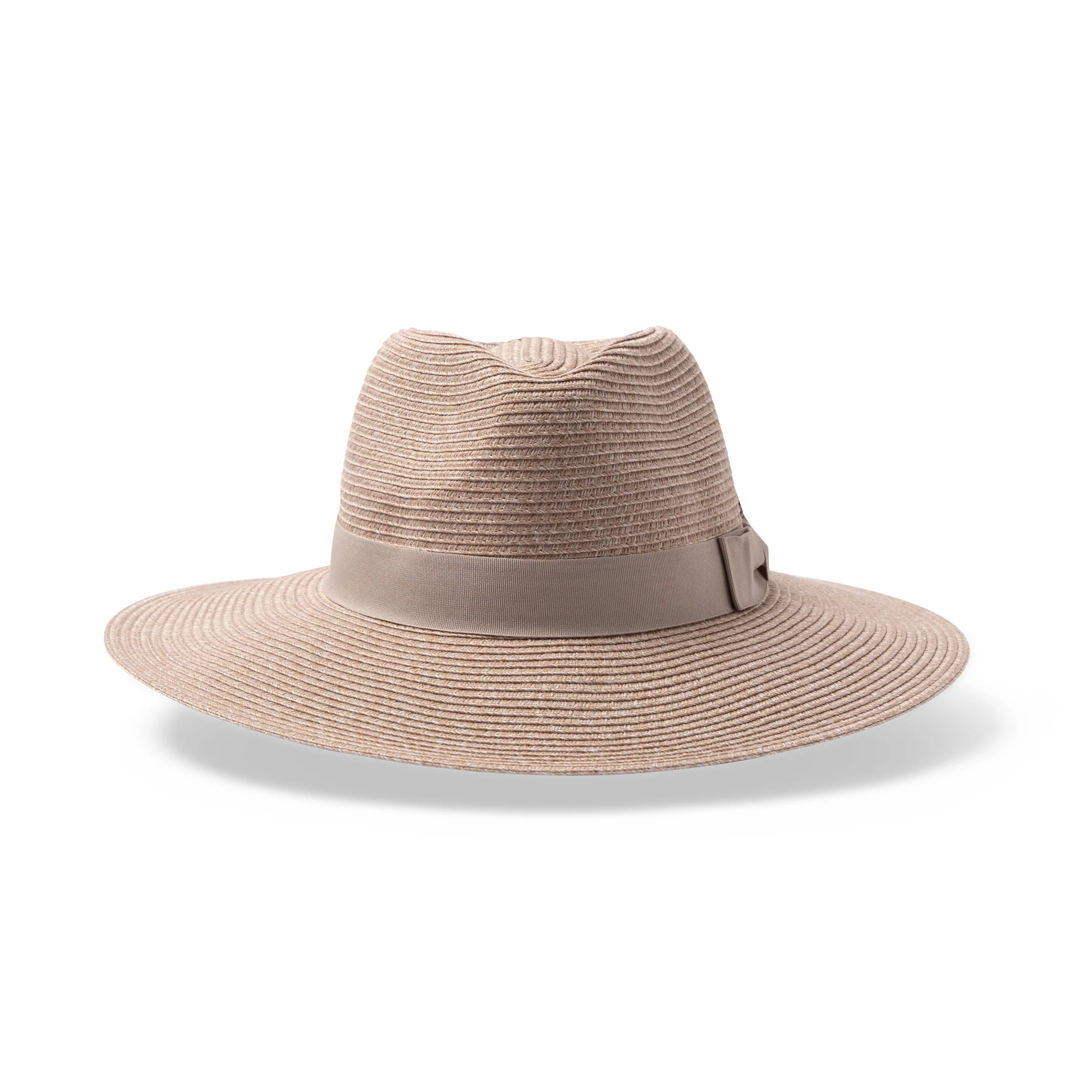 Rigon Fiona Wide Brim Fedora - Sandstone - Image 4