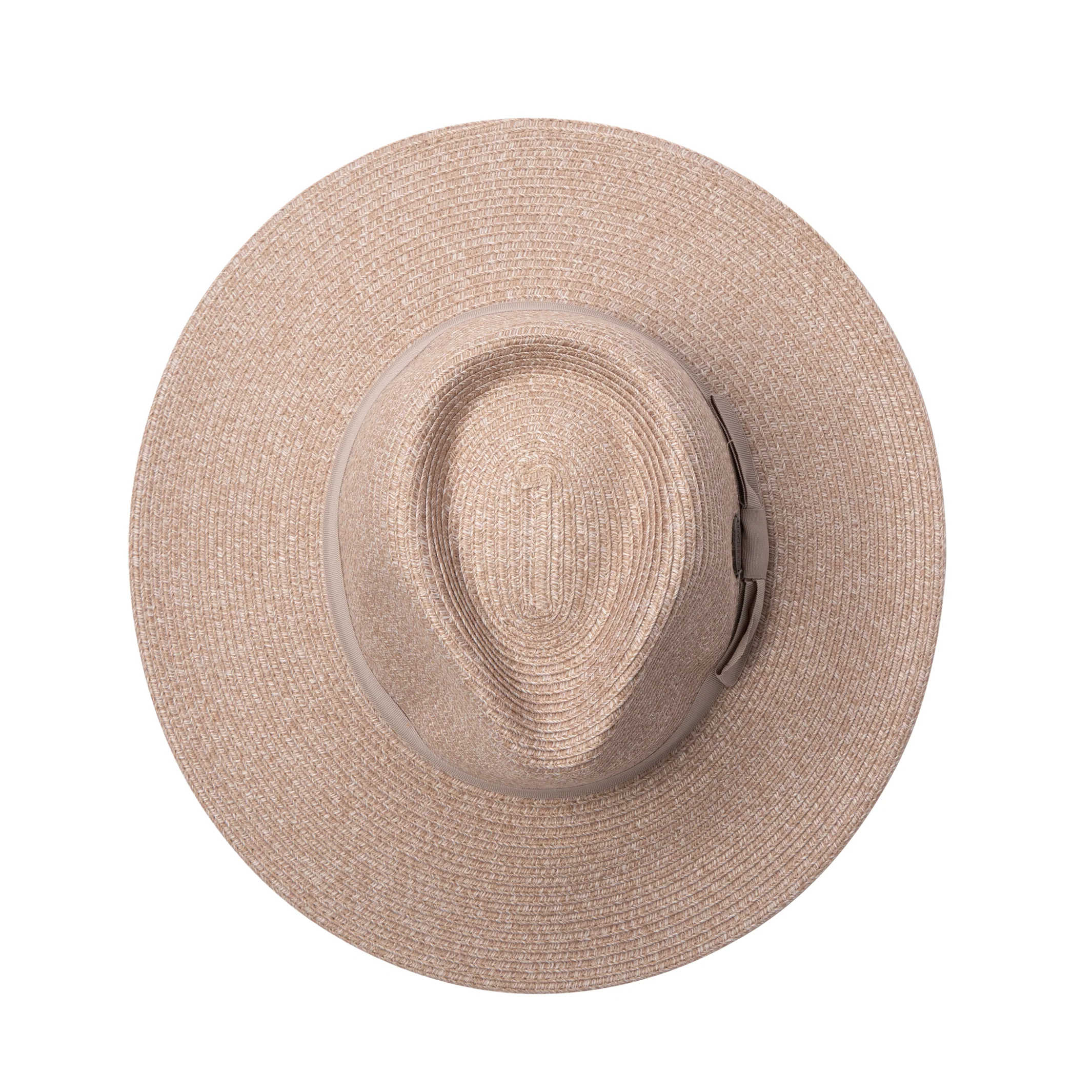 Rigon Fiona Wide Brim Fedora - Sandstone - Image 5